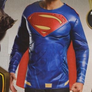 Halloween Mens Superman Costume SZ M  32-34 Chest NWT